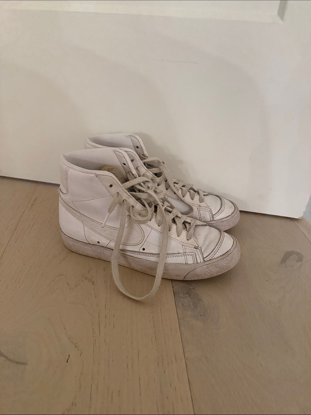 nike blazers in leather